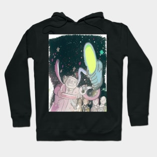 man on the moon Hoodie